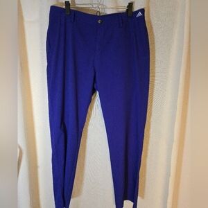 Adidas Men's Vibrant Purple Golf Sport Pants